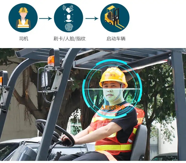 AI科技赋能，防撞预警系统保障叉车安全的作业！